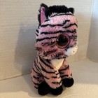 Ty Beanie Boos Zoey Zebra Pink 12 Inch Plush Stuffed Animal Toy Gift