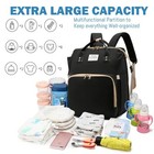 New Best Bag Backpack With Changing Station  Nappy Baby Bags Portable Pad  900d