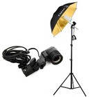 Photo Video Studio Photography Continuous Lighting Kit Backdrop Stand Set