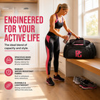 21  Gym Duffel Bag For Men And Women Large Capacity Sports Travel Overnight Week