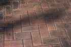 Herringbone Paver Concrete Stamp Single By Walttools  rigid 