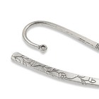 5 Silver Rose   Vine Metal Bookmark Blanks  4 1 2  Long  Customizable Bookmarks
