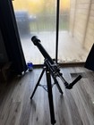 Meade Telestar Refractor Telescope 60mm Coated Optics Equatorial Tripod