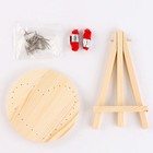 String Art Diy Kit With Stand - Dog  Wizardi Craft Kit F07-m12-1-dhaa28332