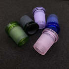 18mm Male To 14mm Female Color Glass Adapter Reducer