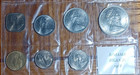 1966 Bahamas  Uncirculated Mint Set  80  Silver Coins  0 7734 Ozt Asw  7 Coins