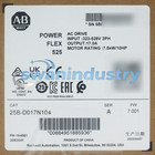 New Allen-bradley 25b-d017n104 Powerflex 525 7 5kw 10hp Ac Drive Factory Sealed