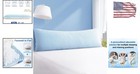 Body Pillow Shredded Memory Foam Adjustable Cooling Full Size Support