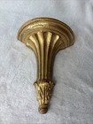 Vintage Italian Florentine Gold Gilt Wall Bracket Shelf Regency Made In Italy 9   