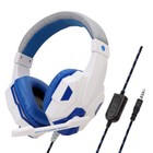 Gaming Headset Over Led Headphones Stereo With Mic For Xbox One Ps4 Pc Ps5 3 5mm