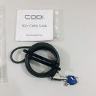 Codi A02001 Laptop Computer Key Cable Lock Computer Security