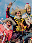 1890s Classic Buffalo Bills Wild West Show Congress Of Rough Riders Poster 16x24