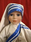 Kingstate Dollcrafter Mother Teresa Christian Nun Doll 16in W  Rosary Cross