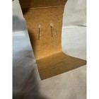 Custom Blade Earrings     Sterling Silver Hooks     Handmade