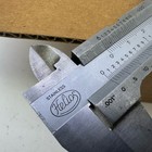 Vintage Stainless Helios Vernier Slide Caliper Made In Germany Inch   Mm