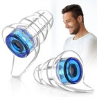 2 Pairs High Fidelity Concert Ear Plugs  Silicone Hearing Protection Earplugs   