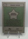 2025 Topps Heritage - Ns-18 Thomas Edison - Notable Americans Inventor Business
