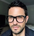 Retro Nerd Clear Lens Square Eyeglasses Men Women Frames Big Hipster Smart 8068