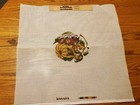 Vintage Cs547 Brunswick Needlepoint Screen Stamped Canvas Fruit Unused
