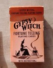 Gypsy Witch Fortune Telling Playing Cards In Box Instructions Booklet Vintage