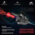 Motorcycle Ear Plugs 2 Pairs  Wind Noise Reduction   Premium Hearing Protection 