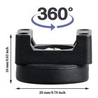  Pack Of 15 Magnetic Cable Zip Tie Mount Kit Black Wire Cable Holder For Car 