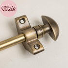 Stair Rods Carpet Runners With Mushroom Finial Ends Nickel  Brass  Stainless Ste