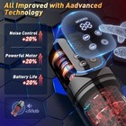 Male Masturbaters Automatic Handsfree Rotating Cup Thrusting Stroker Lubricants