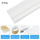 Flexible Wall Molding Trim  2pcs 8ft X 4 In For Home Diy Decoration  White