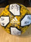 2019 Fc Dallas Team Signed Adidas Game Used Soccer Ball 21 Sigs   Becket fan Coa