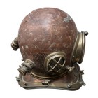 Diving Divers Helmet Scuba Mask Brass Antique Vintage Japan U3091