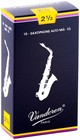 Vandoren Alto Saxophone Reeds Strength 2 5 Box Of 10