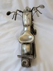 Handmade Metal Motorcycle Sculpture 12 5  
