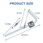 55-2 Attic Ladder Spreader Hinge Arms Replacement Fits For 2010-up Werner Mk    
