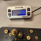 Vintage Set Of 8 Brass Scale Balance Weights 50 20 10 5 2 1 Grams  total 100 G 