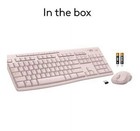 Logitech Mk270 Full-size Wireless 2 4g Membrane Keyboard And Mouse Bundle Pc mac