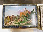 Otto Schmidt Large Tin Decorated Box For Cookies Lebkuchen Germany 4 Styles