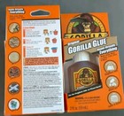  2  Pack - Original Gorilla 50002 Glue 2oz All-purpose Adhesive Brown Glue