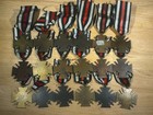 One Ww1 German Hindenburg Combatants Cross With Ribbon  read Description  