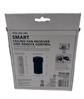 Hampton Bay Universal Smart Wi-fi 4-speed Ceiling Fan White Remote Control 