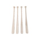 4 Pack 26  Tee Ball Bats Maple Wood Blem
