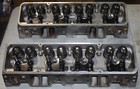Used - Pair Of H8002bpe Blueprint Engines Aluminum Cylinder Heads For Sb Chevy