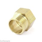 Metric Bsp G 1 2  Female To Npt 1 2  Male Pipe Fitting Brass Adapter - Lead Free