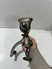 Vintage Universal No  1 Hand Crank Table Mount Meat Food Grinder Made In Usa