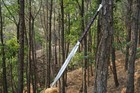 Custom Handmade Carbon Steel Blade Viking Spear Sword   Hunting Sword Camping