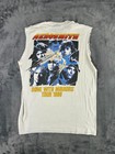 Vintage Aerosmith 1986 Done With Mirrors Tour Shirt Sleeveless Cutoff L Band Tee