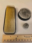 3-flower Frogs  Heavy Metal Lot   1  Rectangular    2  Round  For Flower Arrange