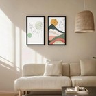 16x20 Picture Frame Set Of 2  16 X 20 Black Picture Frame With Hd Plexiglas     