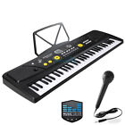 Digital Music Piano Keyboard - Portable Electronic Instrument W Stand - 61 Key