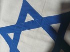 Israel Vintage Original Flag Israeli Banner 